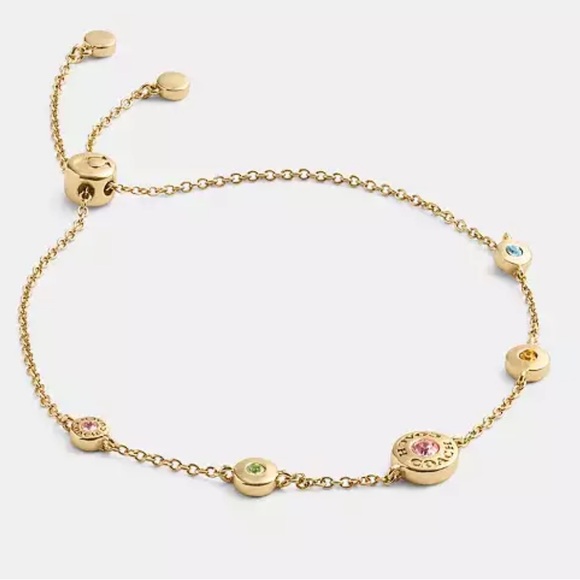 Coach Open Circle Slider Bracelet - Picture 1 of 5
